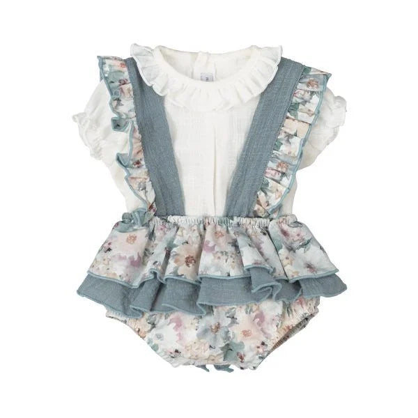 Conjunto Pololo Bebé Niña Calamaro Excellentt Verbena