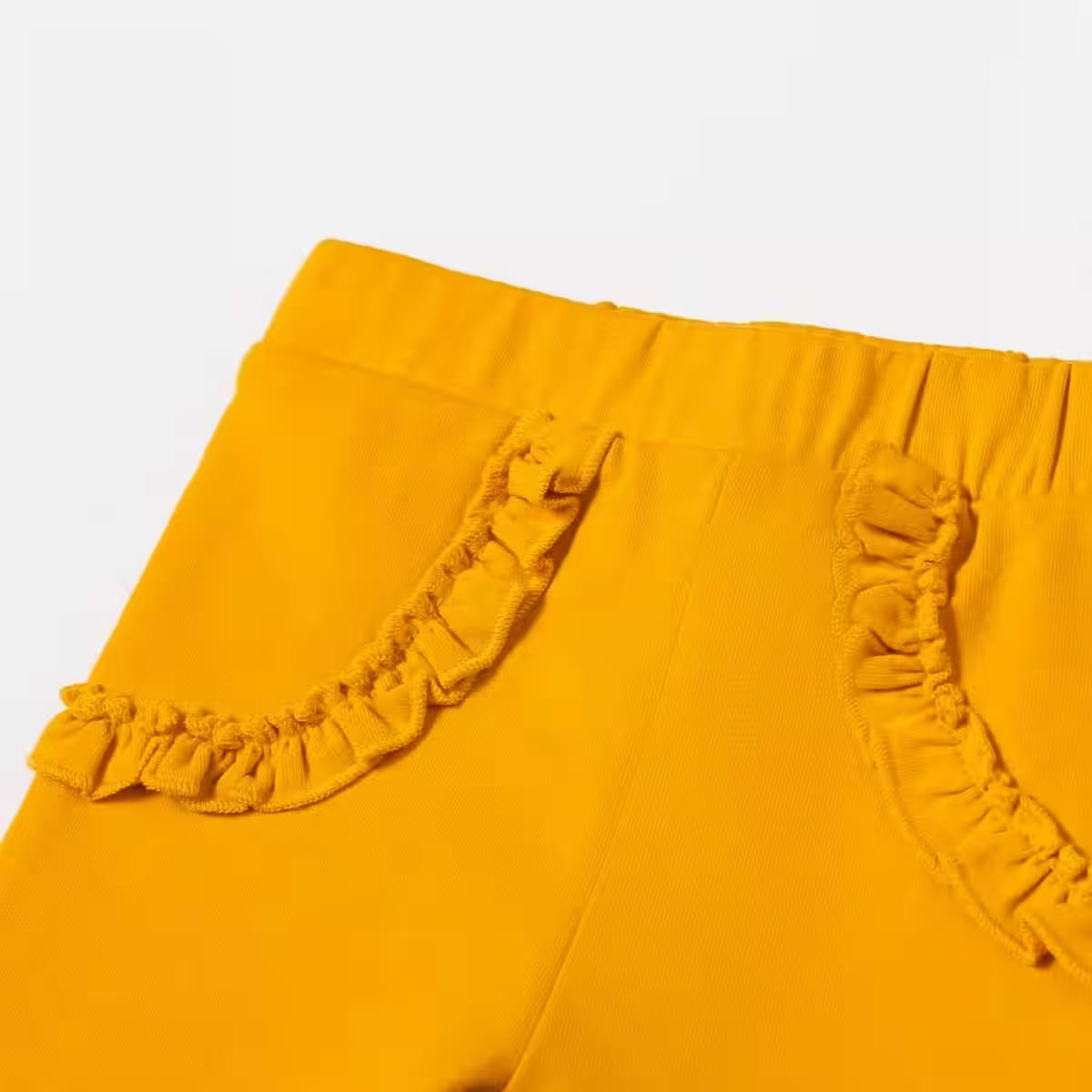 Pantalón Bebé Niña Mostaza