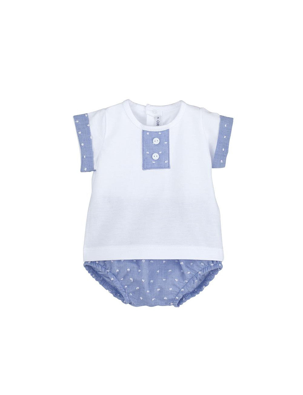 Conjunto Bebé Niño Calamaro Baby Azul