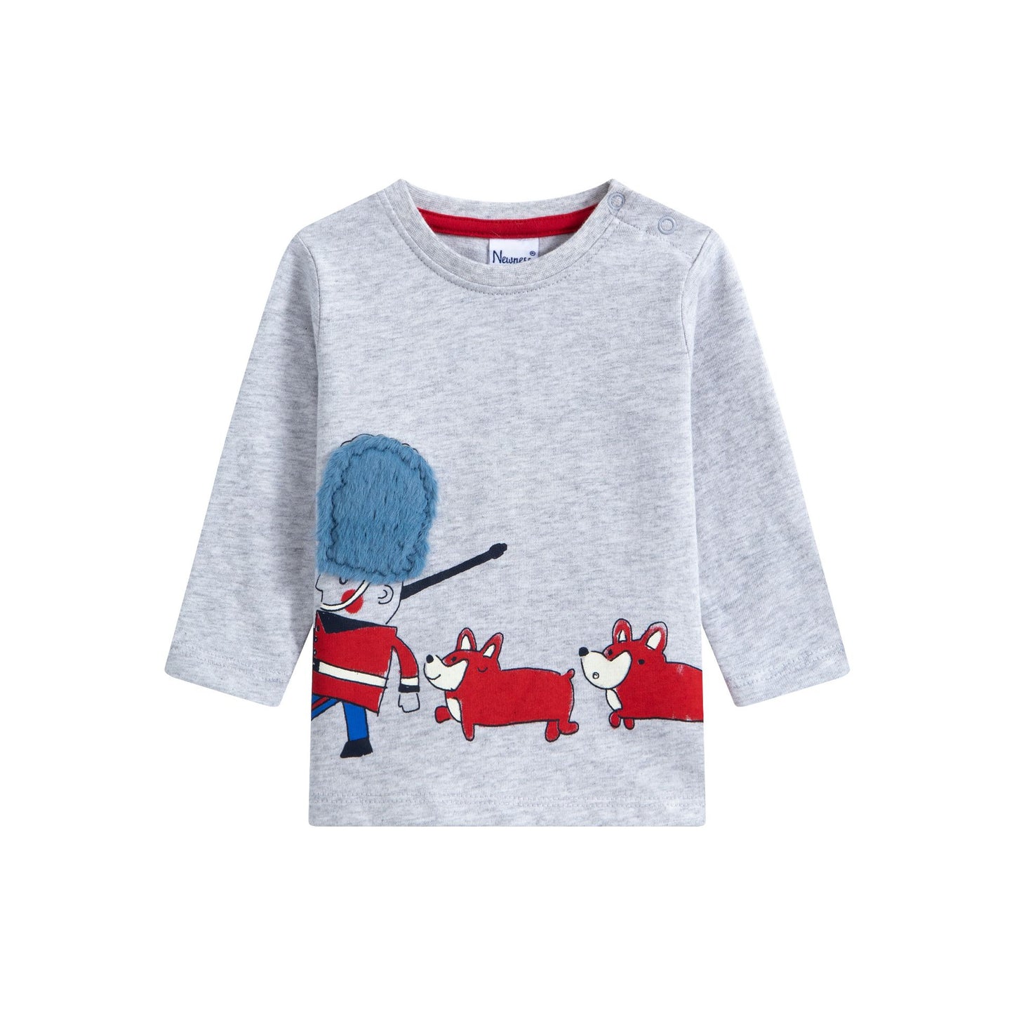 Camiseta Bebé Niño London Gris