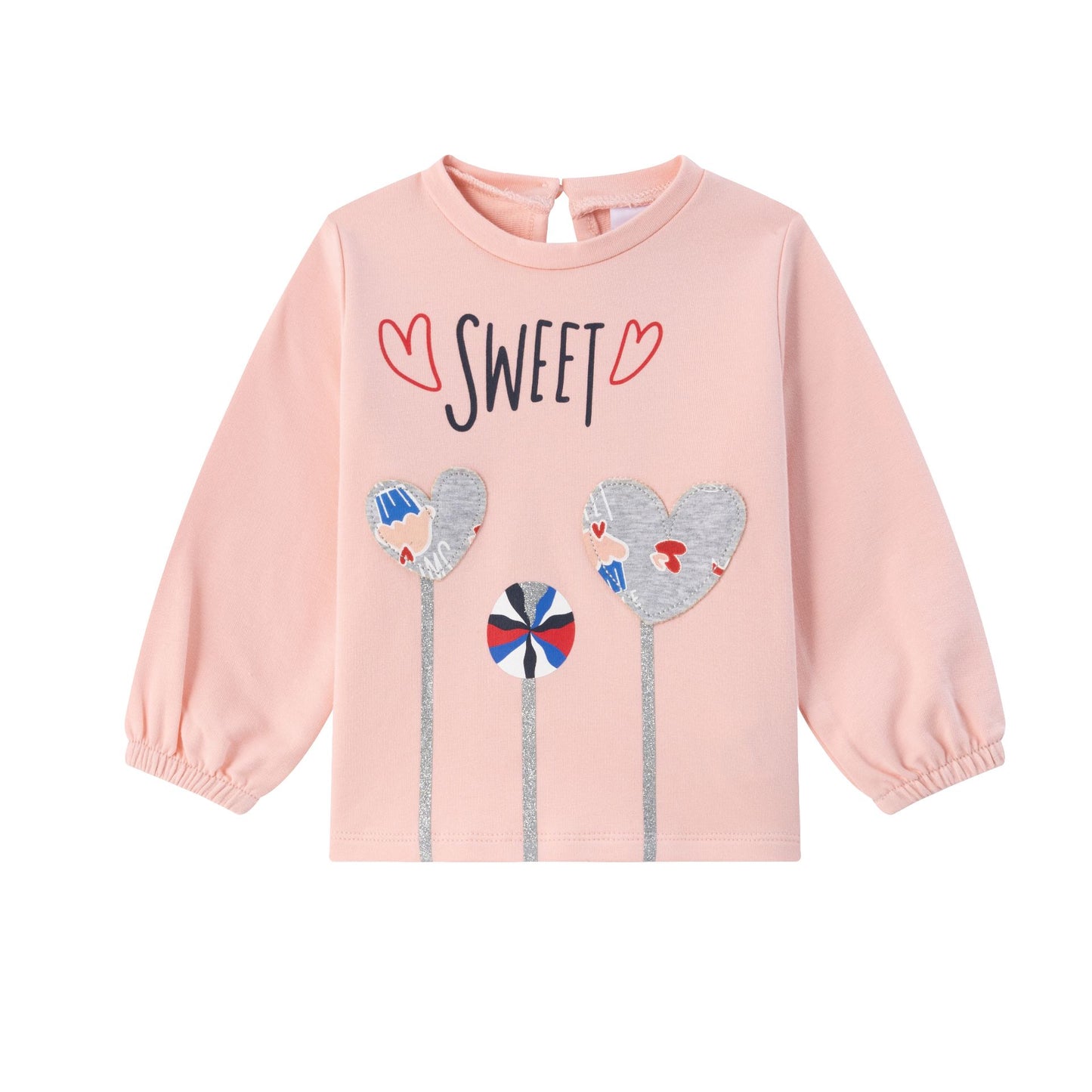 Sudadera Bebé Niña Piruletas