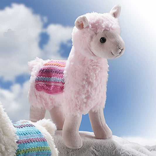 Peluche Bebé Llama Rosa