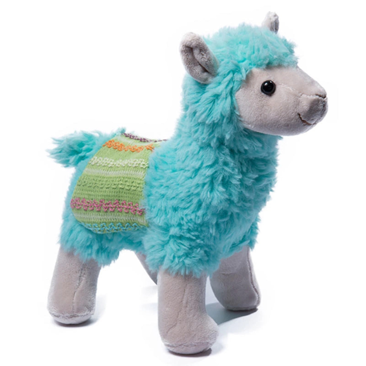 Peluche Bebé Llama Verde Agua