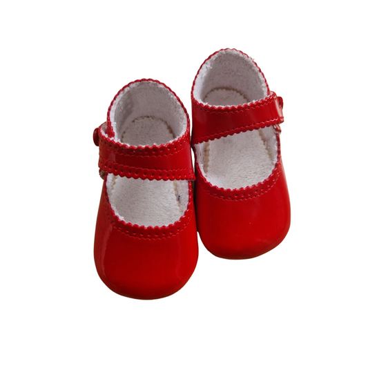 Zapatos Bebé Niña Rojo Cuquitos