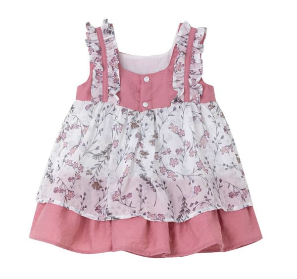 Vestido Bebé Niña Flores Vestir