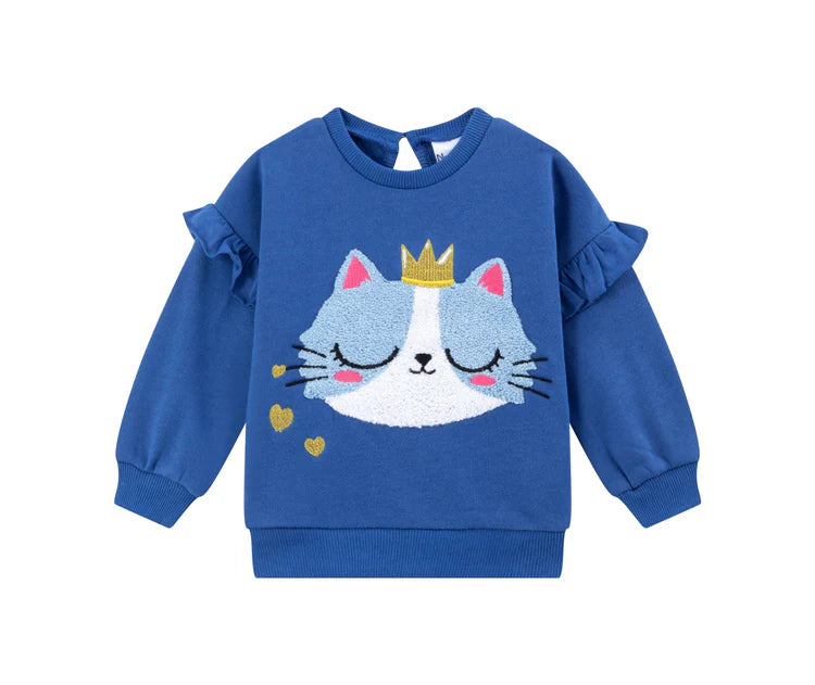 Sudadera Bebé Niña Gatito