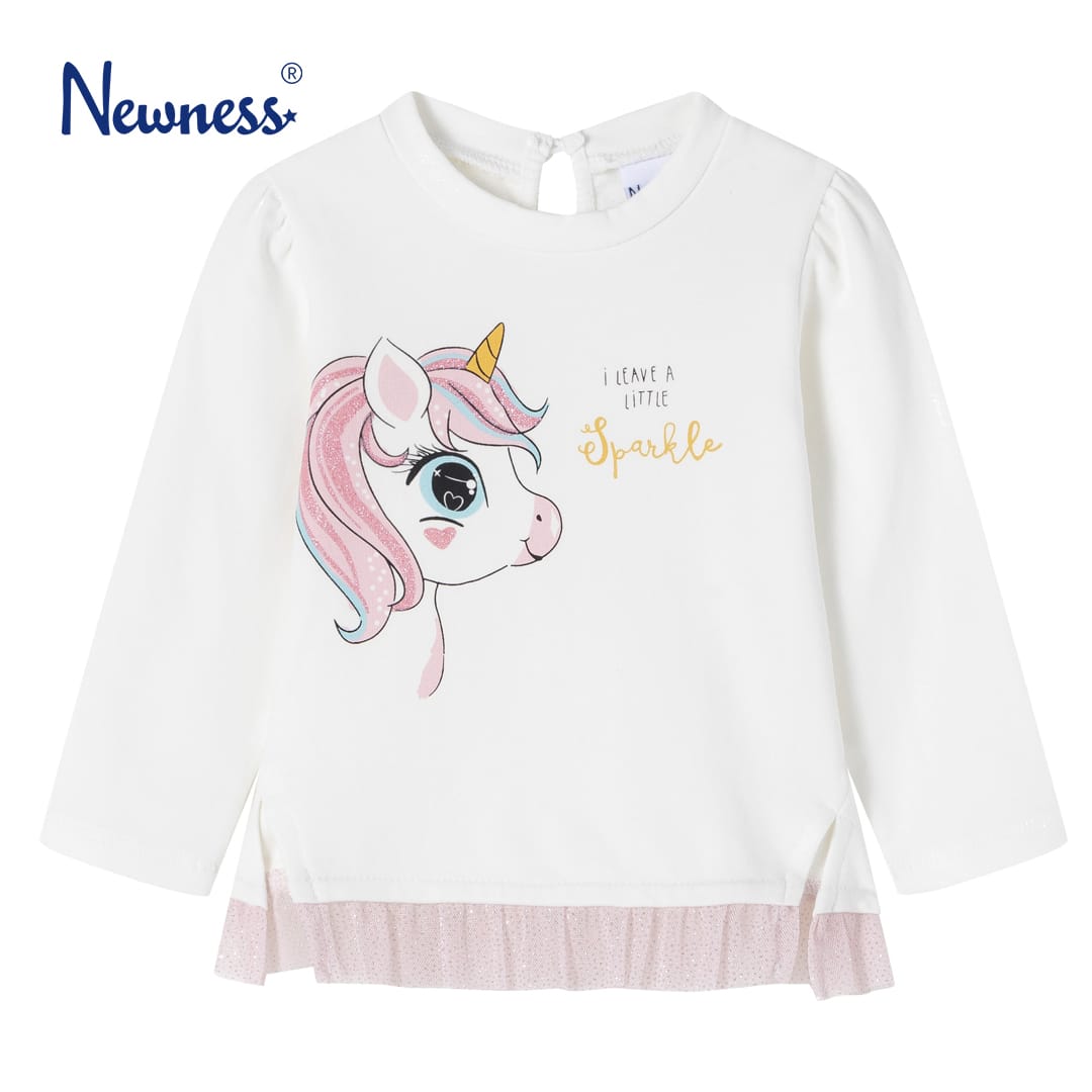 Camiseta Bebé Niña Unicornio