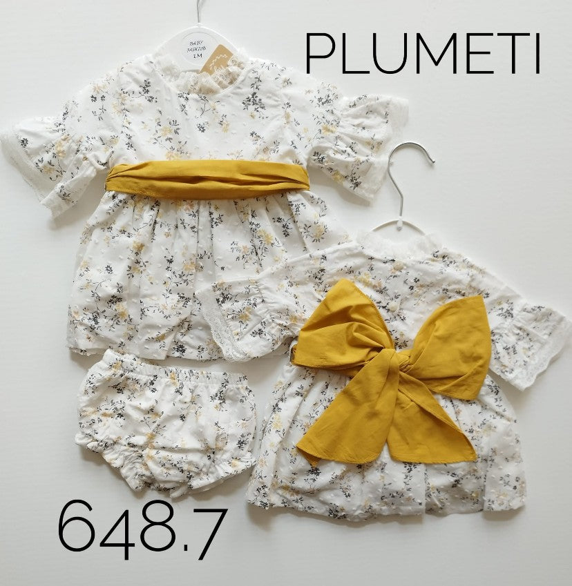 Vestido Infantil Plumeti