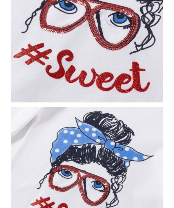 Camiseta Niña Gafas