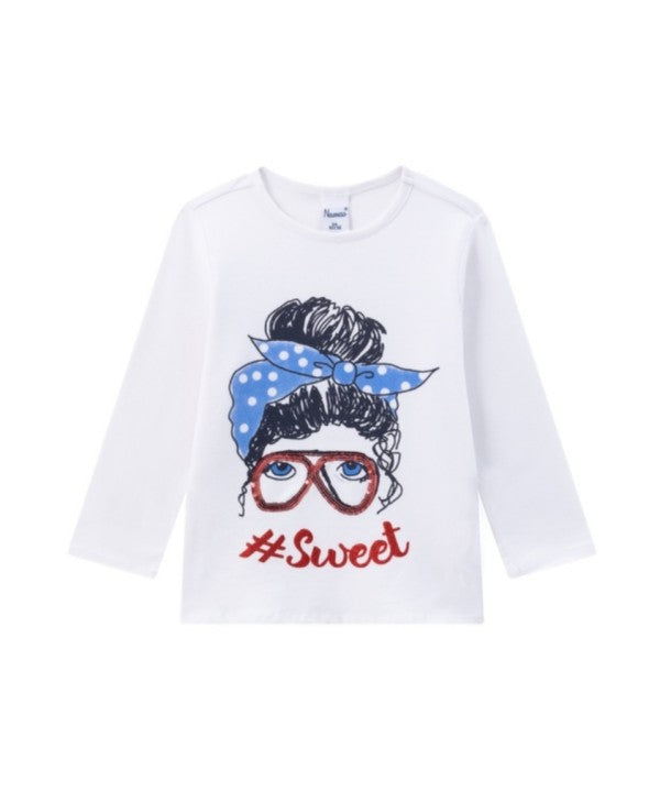 Camiseta Niña Gafas