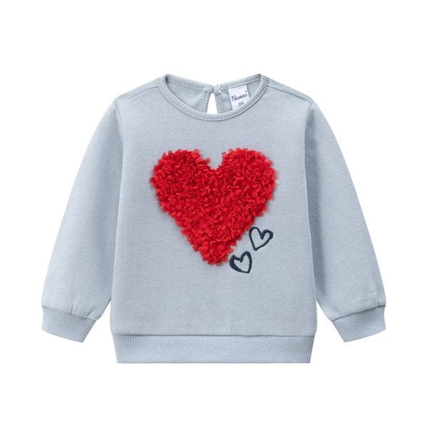 Sudadera Bebé Niña Corazon