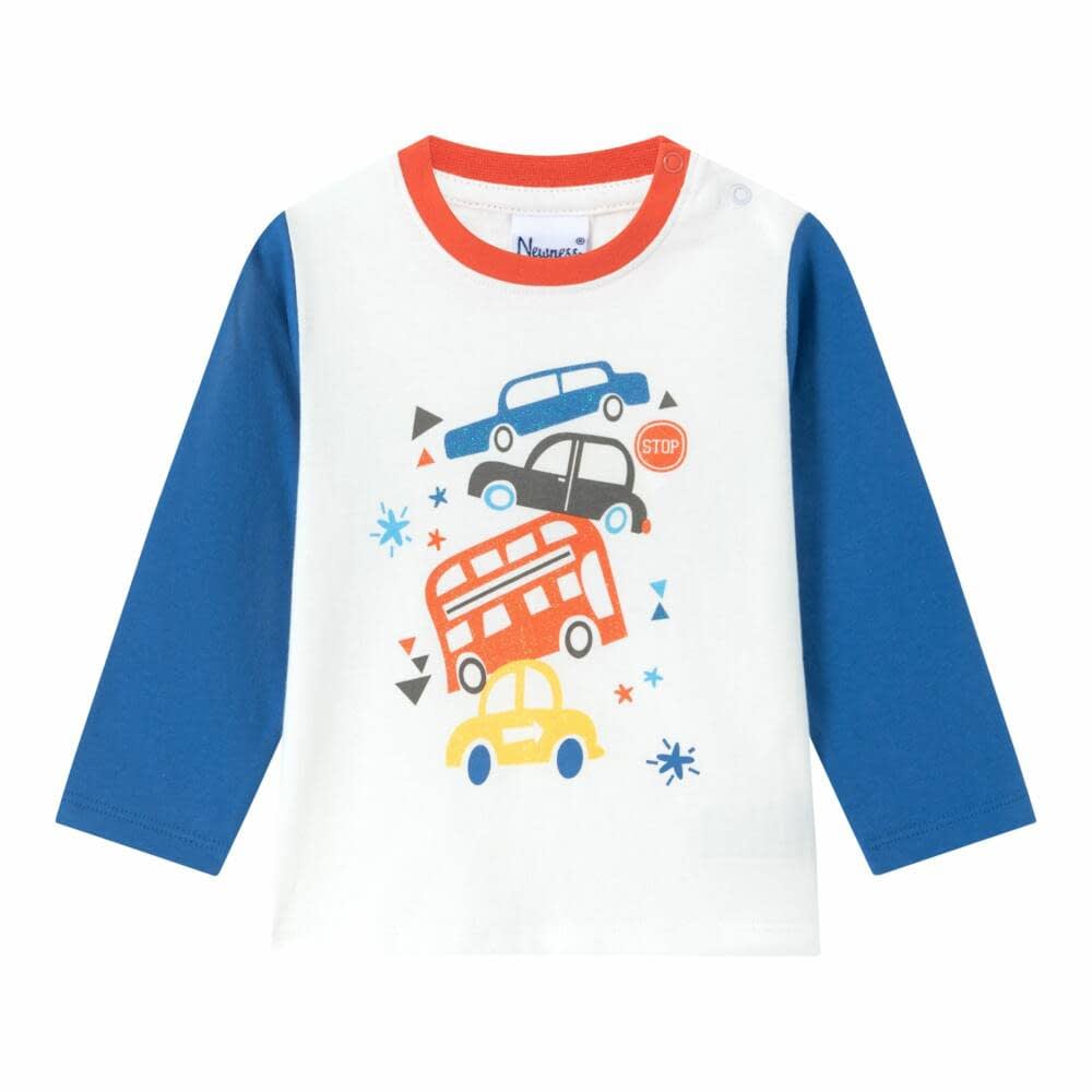 Camiseta Bebé Niño Coches