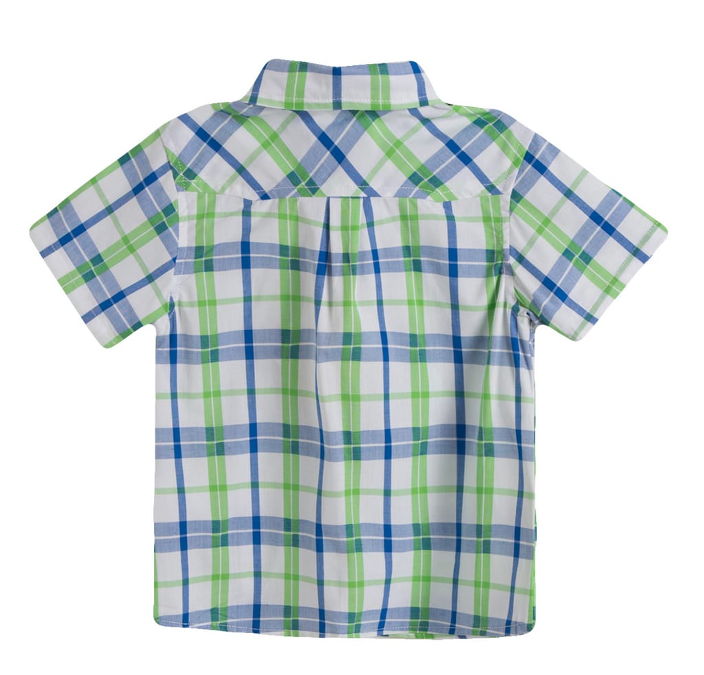 Camisa Cuadros Vesde Azul Bebé Niño