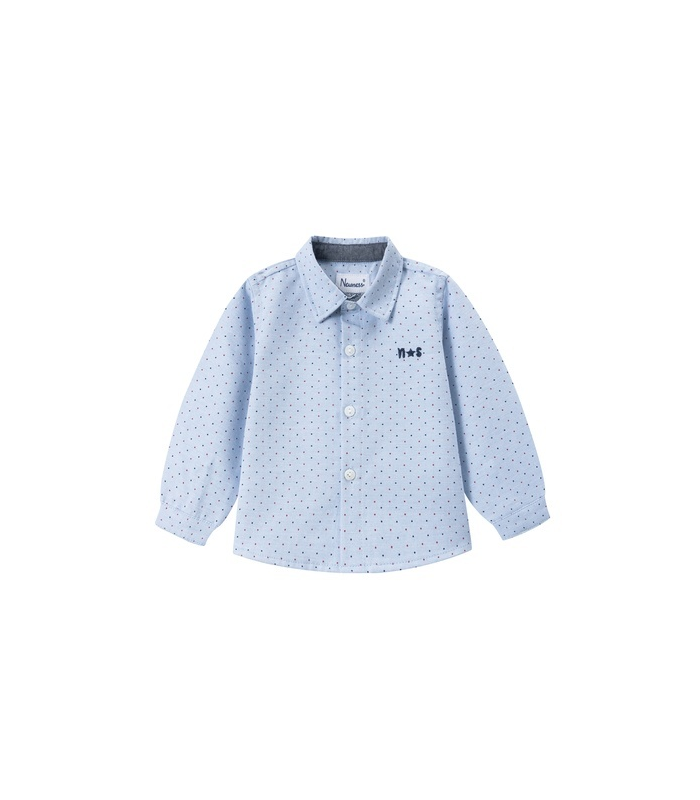 Camisa Bebé Niño Azul