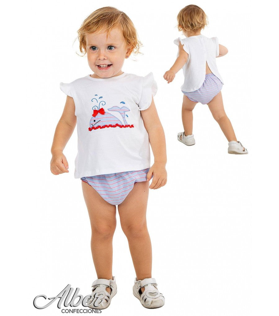 Conjunto Bebé Niña Balelna
